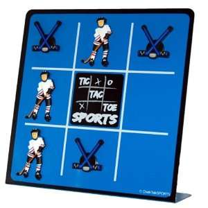  Hockey Magnetic Tic Tac Toe Game (Player/Blue Stick 