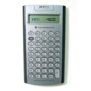   Texas Instruments BA II Plus Financial Calculator Electronics