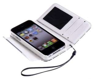   wallet credit card ID Cover case for iPhone 4/4S (6 colors)  