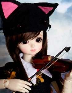 Imitate Mini Wooden Violin MSD DOD AOD LUTS 1/4 BJD Dollfie 