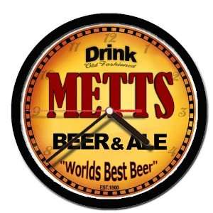  METTS beer and ale cerveza wall clock: Everything Else