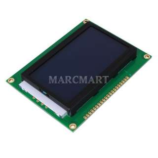 LCD12864 LCD Display Module 5V/3V logic Power Supply   Blue Screen w 
