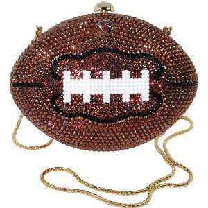 Kathrine Baumann Arizona Cardinals Mini Jeweled Football Purse:  