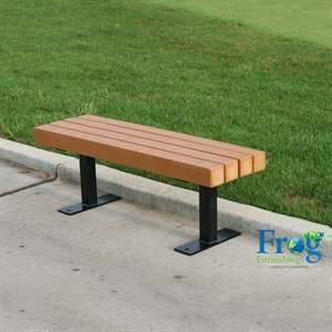  Frog Furnishings PBTRA Trailside Bench: Home & Kitchen