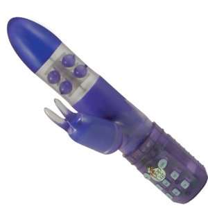  Tantrica Menage a Trois Double Play Purple Rabbit Vibrator 