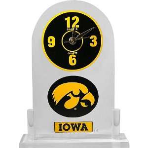  Za Meks Iowa Hawkeyes Desk Clock: Sports & Outdoors