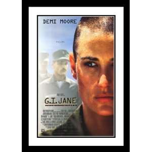  G.I. Jane Framed and Double Matted 32x45 Movie Poster 