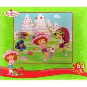    Strawberry Shortcake 63pc. Puzzle Soccer Match Toys & Games