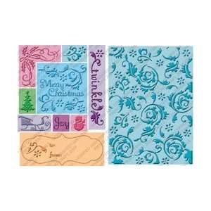 Cuttlebug All In One Embossing Plate Twinkle 