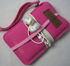 Pink Soft Sleeve Case for Iphone Ipod touch Classic 3gs  