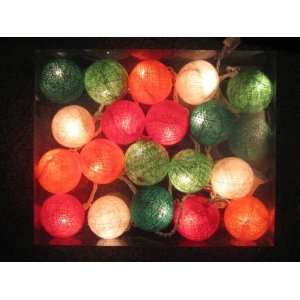 Decoration 20 Light Balls Indoor/Outdoor:  Home & Kitchen