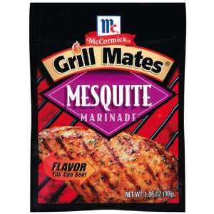 McCormick Grill Mates Mesquite Marinade   1.06 Oz (6 Pack)  