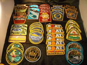 103 PA Pennsylvania fish commission Patch PLAY others  