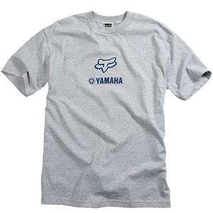  Fox Racing Yamaha T Shirt   Small/Grey: Automotive
