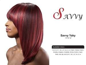 Savvy Yaky 18   100% Human Hair Braiding  
