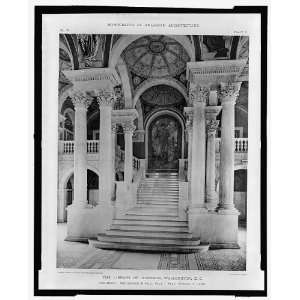   ,Washington,D.C.,c1898,Interior,Architecture,stairway