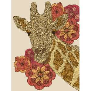  Intricate Giraffe Canvas Reproduction