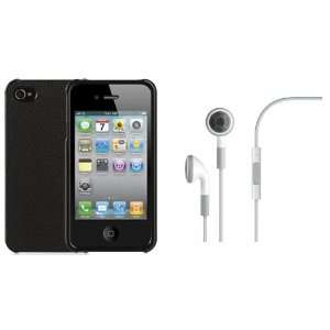 Sprint Apple iPhone 4 Black Elan Griffin Hard Snap On Case with Stand 