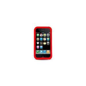  Iphone 3g red Silicone Skin Case Cover: Cell Phones 