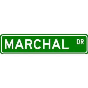  MARCHAL Street Sign ~ Personalized Family Lastname Sign 