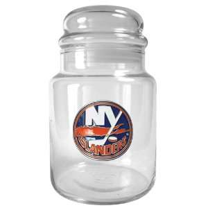  New York Rangers NHL 31oz Glass Candy Jar Sports 