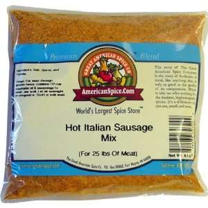 Hot Italian Sausage mix   (makes 25 lb.), 8.6 oz  Grocery 
