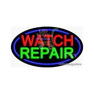  Watch Repair Neon Sign