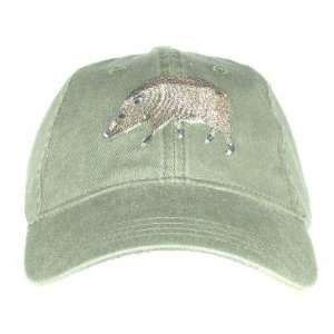  Javelina Embroidered Cotton Cap Patio, Lawn & Garden