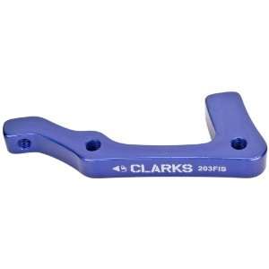 Clarks Front Disc Brake Adapter   203mm, Blue: Sports 