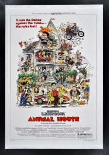 ANIMAL HOUSE * 1SH ORIG MOVIE POSTER JOHN BELUSHI 1978  