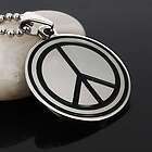 Coexist Peace Pendant Stainless Steel Coexist Necklace  