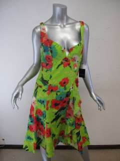 NEW Nanette Lepore Blooming Dress Cotton Sz 10 $395  