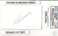 IVAN LENDL TENNIS PRO Signed Autograph Index Card COA  