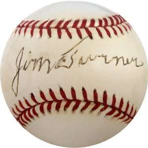  Jim Turner Autographed/Hand Signed Baseball (JSA): Sports 