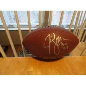  Autographed Jim Zorn Football   Autographed Footballs 