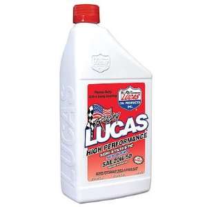  LUCAS OIL 10306 Semi Synthetic Race Oil 20w 50 1 Qt 