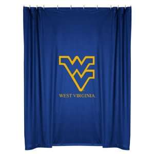   Virginia Mountaineers Locker Room Shower Curtain: Sports & Outdoors