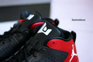 Nike Jordan Fly Wade II BLACK WHITE RED last shot xiv iii cement xi 