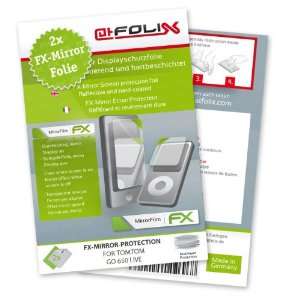 atFoliX FX Mirror Stylish screen protector for TomTom GO 650 Live 