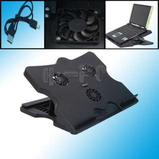   Fan Laptop Stand Cooling Cooler Pad for Notebook Laptop PC 15  Inch