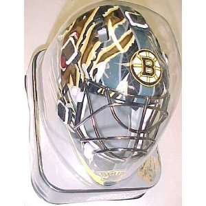  Boston Bruins Mini Goalie Mask: Sports & Outdoors
