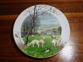 PETER BARRETT Plate 1979 Mint JANUARY Lambing Season  