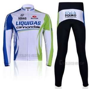 Liquigas Cannondale Cycling Jersey Set(available Size S,M, L, XL, XXL 