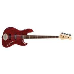 Lakland 44 AJ Skyline 4 Strings Bass Guitar   Translucent Red (P/N 