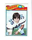 1977 TOPPS CARD # 76 SCOTT LAIDLAW RB DALLAS COWBOYS