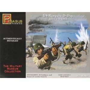   Rangers D Day June 6th 1944 (Plastic Figure Model) Toys & Games