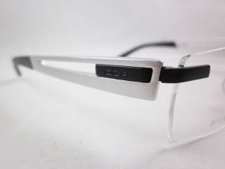 Morel OGA Eyeglasses KROK 6892 68920 Satin Black Silver 6892O NG080 
