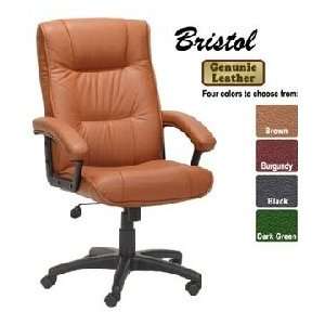   Chair   Bristol Executive Leather Office Chair: Home & Kitchen