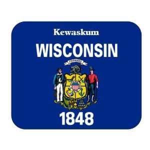  US State Flag   Kewaskum, Wisconsin (WI) Mouse Pad 