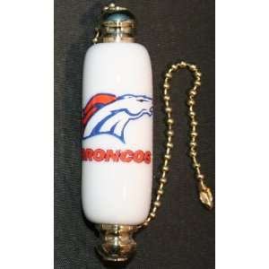  Denver Broncos Porcelain Fan/Light Chain Pull: Everything 